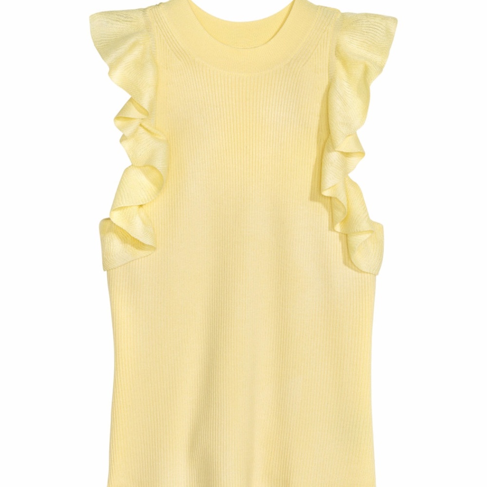 Knit Ruffle Top 2/$14 - Picture 2 of 3